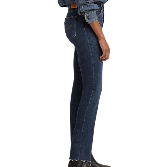 Levi's 724 High Rise Straight Jeans Sz 33 NWT - Picture 3 of 10